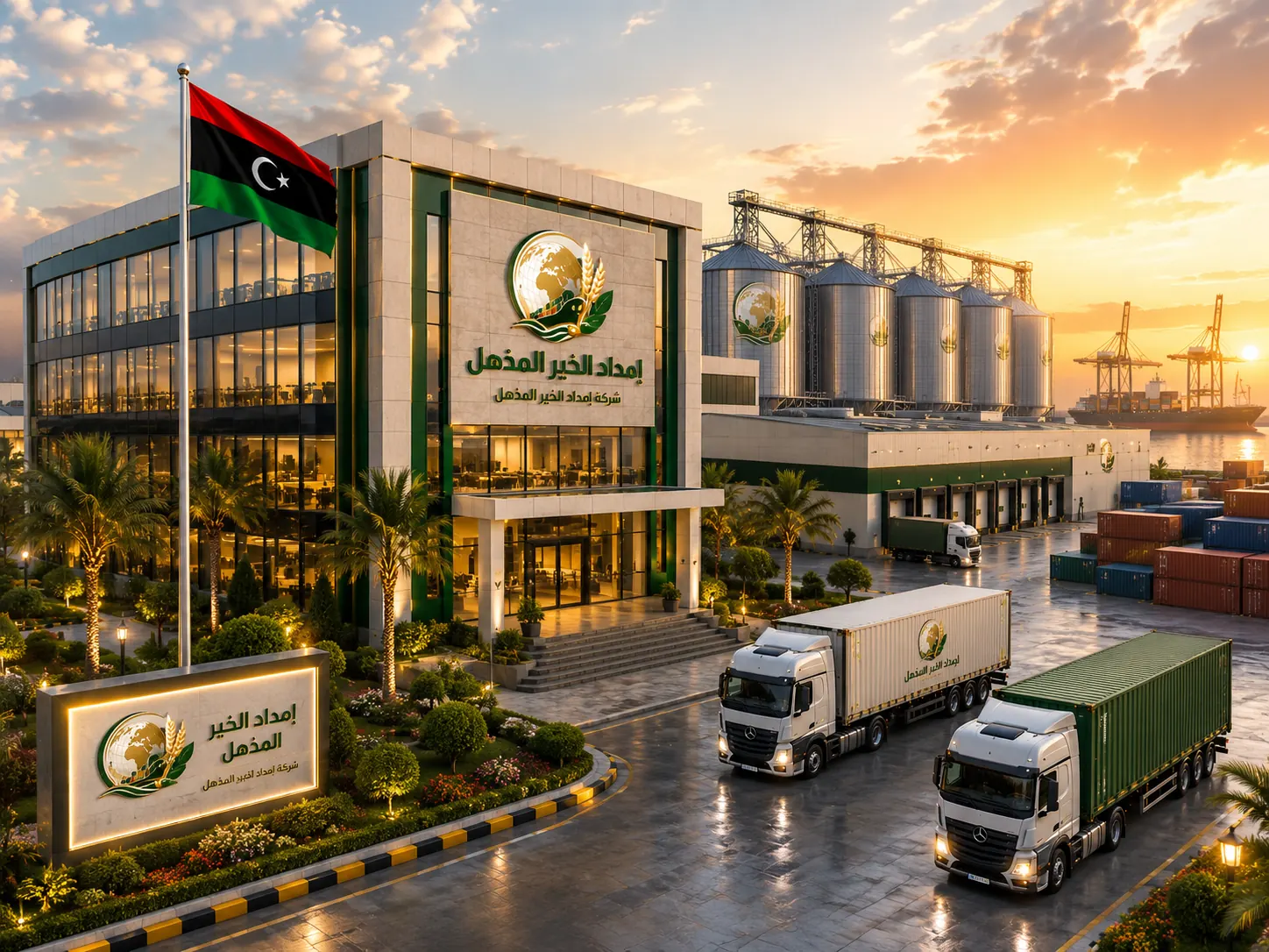 مقر شركة امداد الخير المذهل